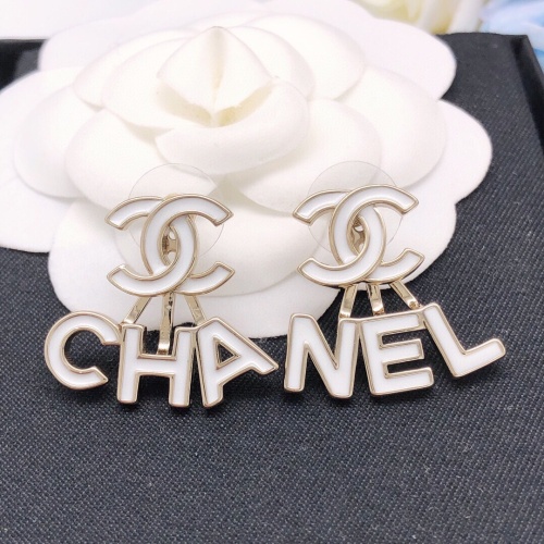 Replica Chanel Earrings For Women #1229530 $25.00 USD for Wholesale