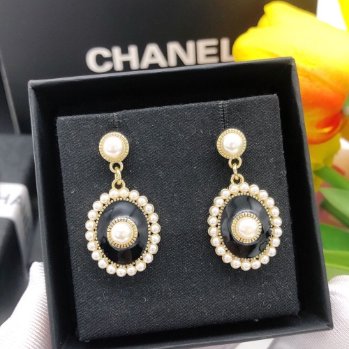 Replica Chanel Earrings For Women #1229531 $25.00 USD for Wholesale