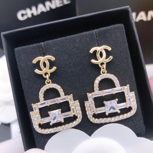 Replica Chanel Earrings For Women #1229534 $27.00 USD for Wholesale