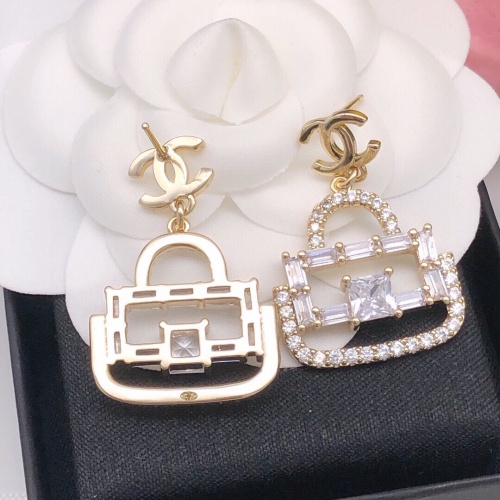 Replica Chanel Earrings For Women #1229534 $27.00 USD for Wholesale