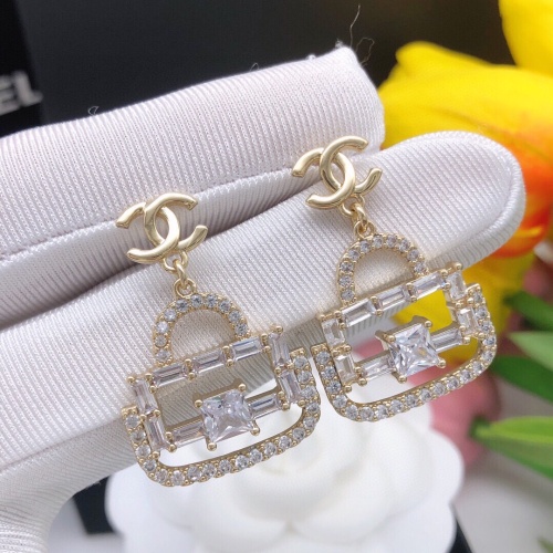 Replica Chanel Earrings For Women #1229534 $27.00 USD for Wholesale