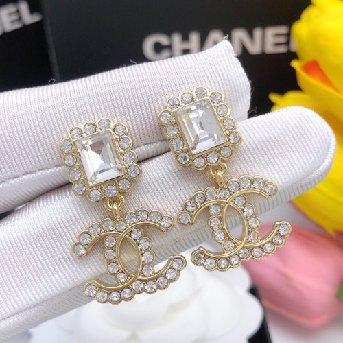 Replica Chanel Earrings For Women #1229535 $27.00 USD for Wholesale