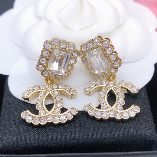 Replica Chanel Earrings For Women #1229535 $27.00 USD for Wholesale