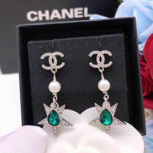 Replica Chanel Earrings For Women #1229538 $29.00 USD for Wholesale