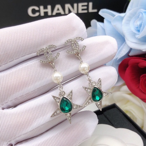 Replica Chanel Earrings For Women #1229538 $29.00 USD for Wholesale