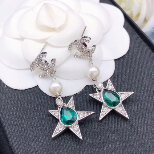 Replica Chanel Earrings For Women #1229538 $29.00 USD for Wholesale