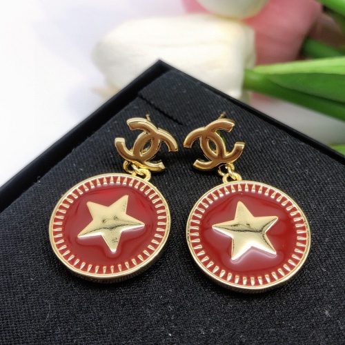 Replica Chanel Earrings For Women #1229539 $27.00 USD for Wholesale