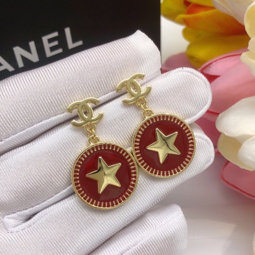 Replica Chanel Earrings For Women #1229539 $27.00 USD for Wholesale