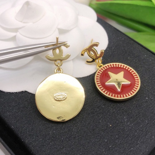 Replica Chanel Earrings For Women #1229539 $27.00 USD for Wholesale