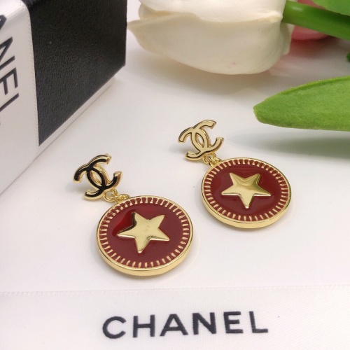 Replica Chanel Earrings For Women #1229539 $27.00 USD for Wholesale