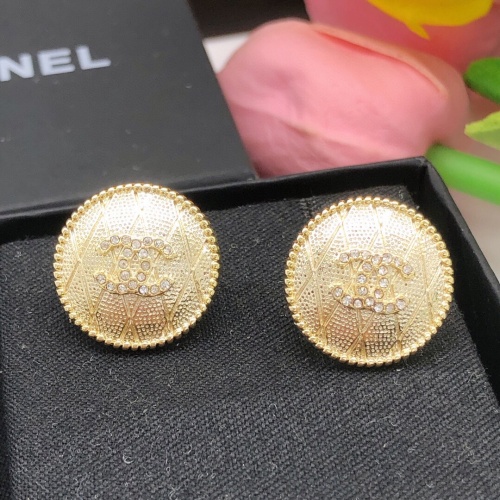 Replica Chanel Earrings For Women #1229666 $25.00 USD for Wholesale