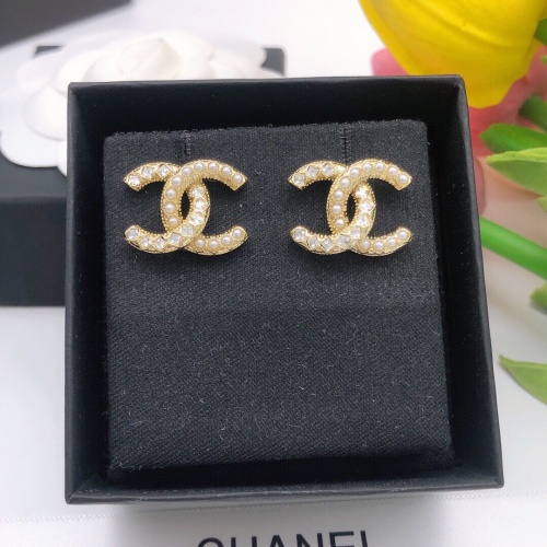 Replica Chanel Earrings For Women #1229669 $27.00 USD for Wholesale