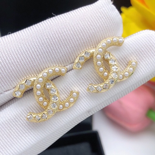 Replica Chanel Earrings For Women #1229669 $27.00 USD for Wholesale