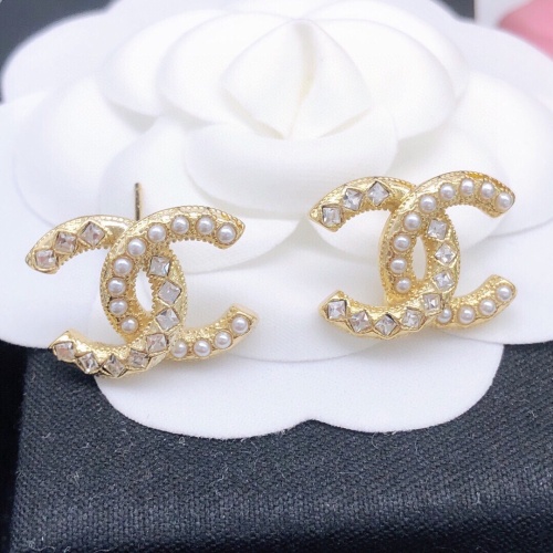 Replica Chanel Earrings For Women #1229669 $27.00 USD for Wholesale