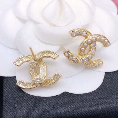 Replica Chanel Earrings For Women #1229669 $27.00 USD for Wholesale