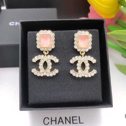 Replica Chanel Earrings For Women #1229673 $27.00 USD for Wholesale