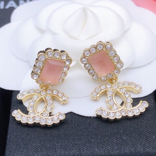 Replica Chanel Earrings For Women #1229673 $27.00 USD for Wholesale