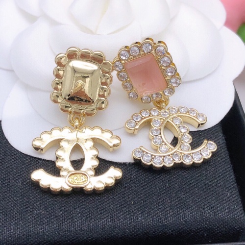 Replica Chanel Earrings For Women #1229673 $27.00 USD for Wholesale