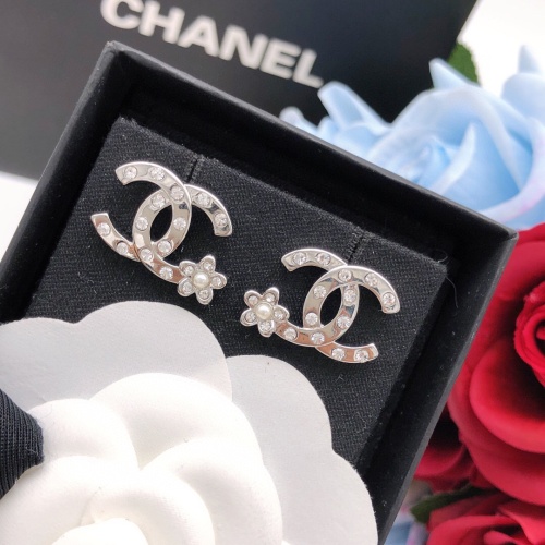 Replica Chanel Earrings For Women #1229674 $27.00 USD for Wholesale