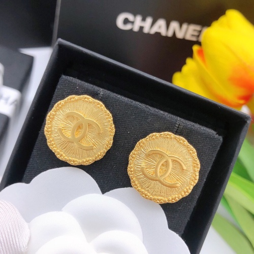 Replica Chanel Earrings For Women #1229680 $27.00 USD for Wholesale