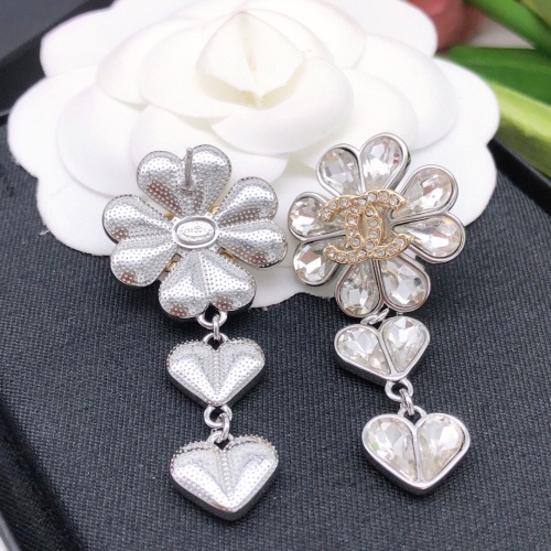 Replica Chanel Earrings For Women #1229686 $29.00 USD for Wholesale