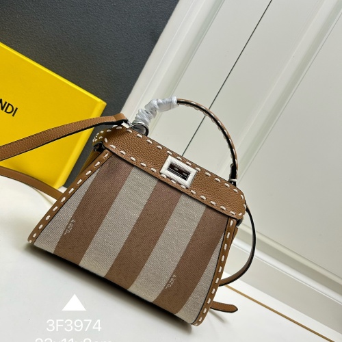 Replica Fendi AAA Quality Messenger Bags For Women #1229708 $132.00 USD for Wholesale