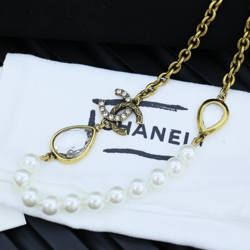 Replica Chanel Necklaces For Women #1229734 $34.00 USD for Wholesale