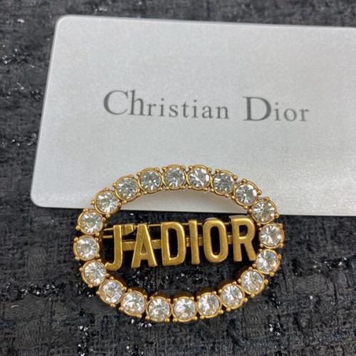 Christian Dior Brooches For Women #1229741 $29.00 USD, Wholesale Replica Christian Dior Brooches