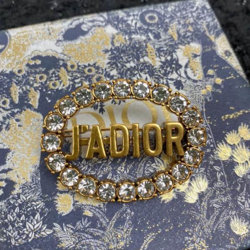 Replica Christian Dior Brooches For Women #1229741 $29.00 USD for Wholesale