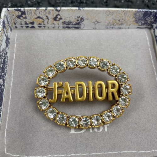 Replica Christian Dior Brooches For Women #1229741 $29.00 USD for Wholesale