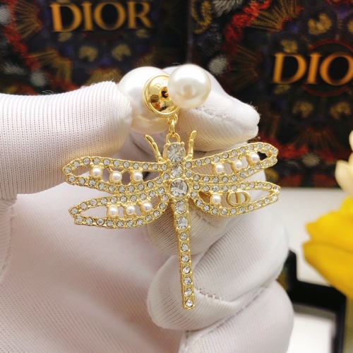 Replica Christian Dior Earrings For Women #1229774 $29.00 USD for Wholesale