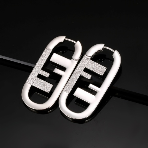 Fendi Earrings For Women #1229788 $32.00 USD, Wholesale Replica Fendi Earrings