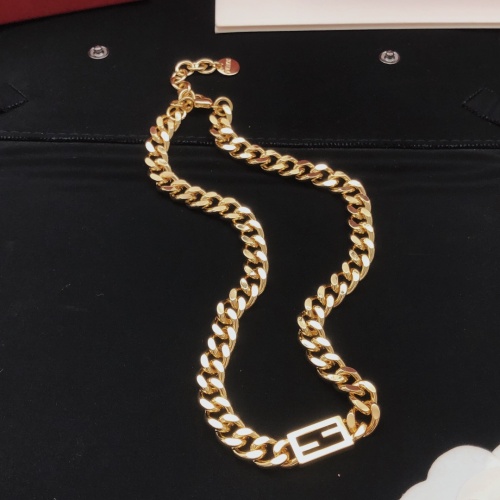 Fendi Necklaces #1229798 $34.00 USD, Wholesale Replica Fendi Necklaces