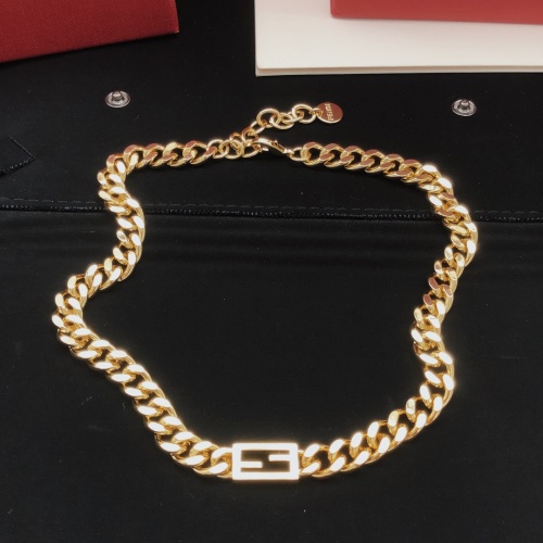 Replica Fendi Necklaces #1229798 $34.00 USD for Wholesale