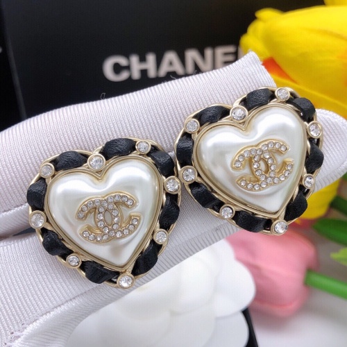 Replica Chanel Earrings For Women #1229817 $29.00 USD for Wholesale