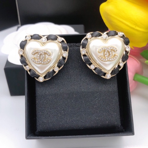 Replica Chanel Earrings For Women #1229817 $29.00 USD for Wholesale