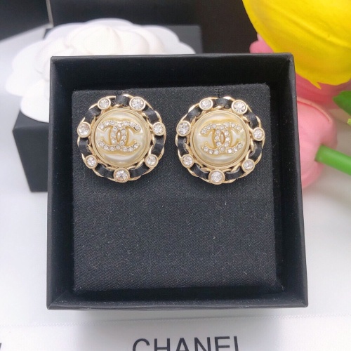 Replica Chanel Earrings For Women #1229818 $29.00 USD for Wholesale