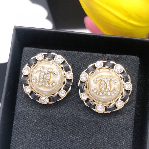 Replica Chanel Earrings For Women #1229818 $29.00 USD for Wholesale