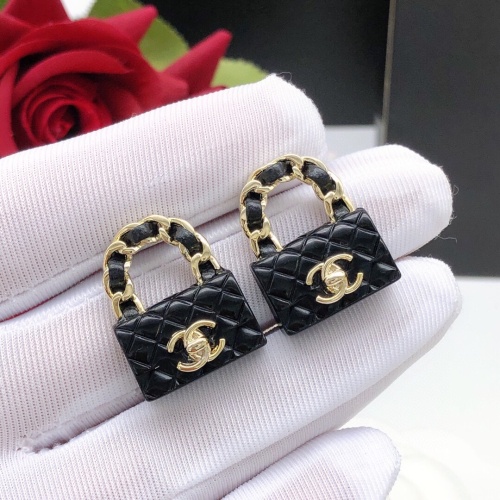 Replica Chanel Earrings For Women #1229819 $27.00 USD for Wholesale