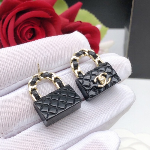 Replica Chanel Earrings For Women #1229819 $27.00 USD for Wholesale