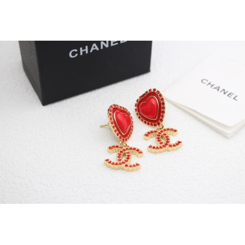 Replica Chanel Earrings For Women #1229820 $52.00 USD for Wholesale