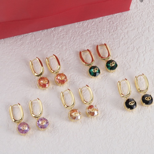 Replica Valentino Earrings For Women #1229837 $27.00 USD for Wholesale