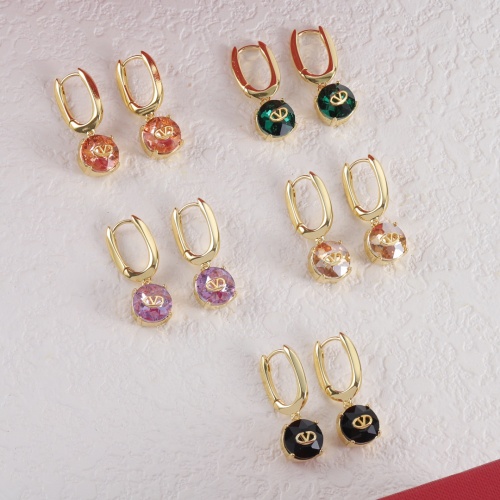 Replica Valentino Earrings For Women #1229839 $27.00 USD for Wholesale