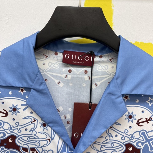 Replica Gucci Shirts Short Sleeved For Unisex #1229845 $92.00 USD for Wholesale