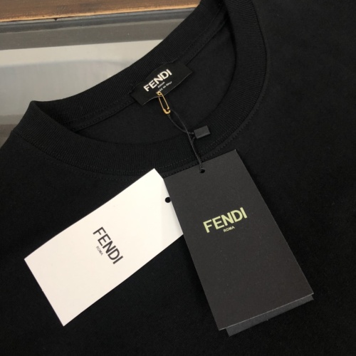 Replica Fendi T-Shirts Short Sleeved For Unisex #1229848 $39.00 USD for Wholesale