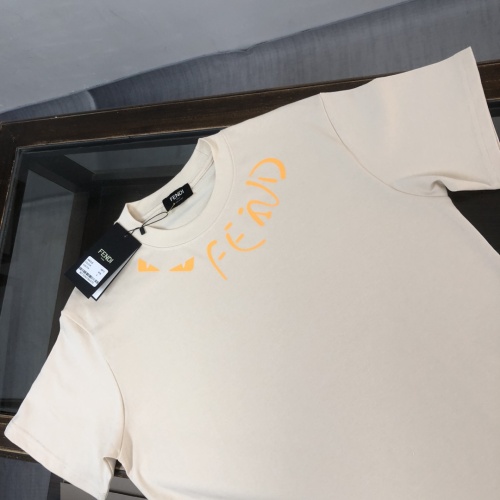 Replica Fendi T-Shirts Short Sleeved For Unisex #1229849 $39.00 USD for Wholesale