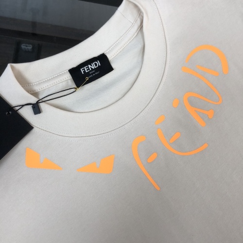 Replica Fendi T-Shirts Short Sleeved For Unisex #1229849 $39.00 USD for Wholesale