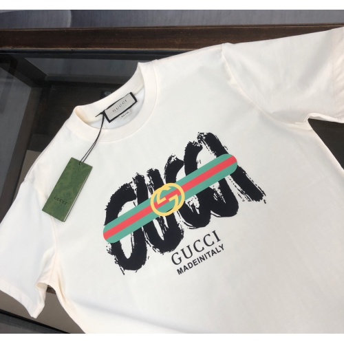 Replica Gucci T-Shirts Short Sleeved For Unisex #1229860 $42.00 USD for Wholesale