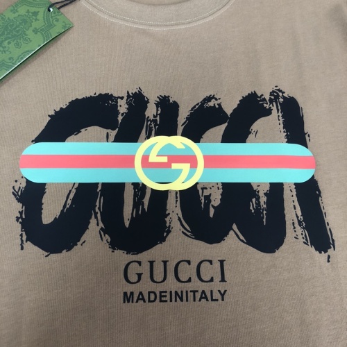 Replica Gucci T-Shirts Short Sleeved For Unisex #1229861 $42.00 USD for Wholesale