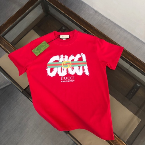 Gucci T-Shirts Short Sleeved For Unisex #1229862 $42.00 USD, Wholesale Replica Gucci T-Shirts